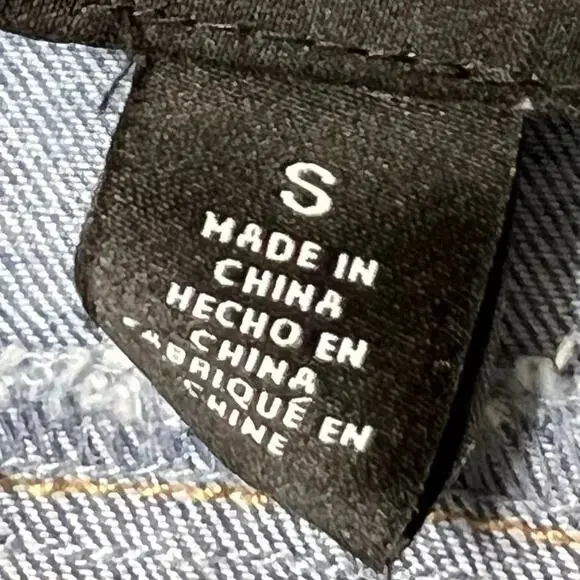 NINE WEST JEANS BLUE WOMEN SARAH JEAN JACKET SIZE SMALL COLOR WINDHAM NEW - Picture 7 of 7